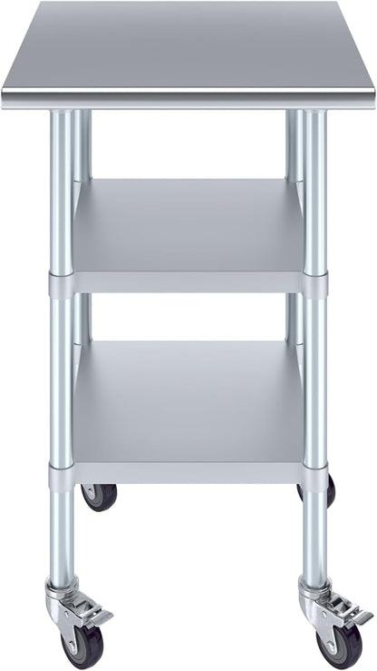 AmGood Stainless Steel Work Table - Image 2