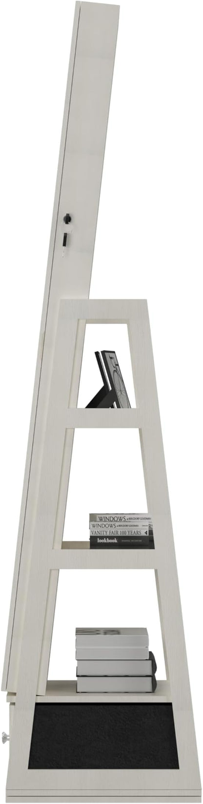 Montary Jewelry Cabinet with Full-Length Mirror - Image 8