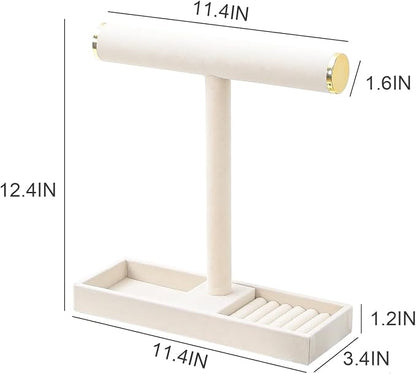 Multi-Use Jewelry Holder Stand, Necklace Bracelet Ring Organizer Stand - Image 6