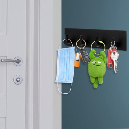 Picowe Key Holder for Wall Decorative, Adhesive Stainless Steel Key Hooks - Image 4