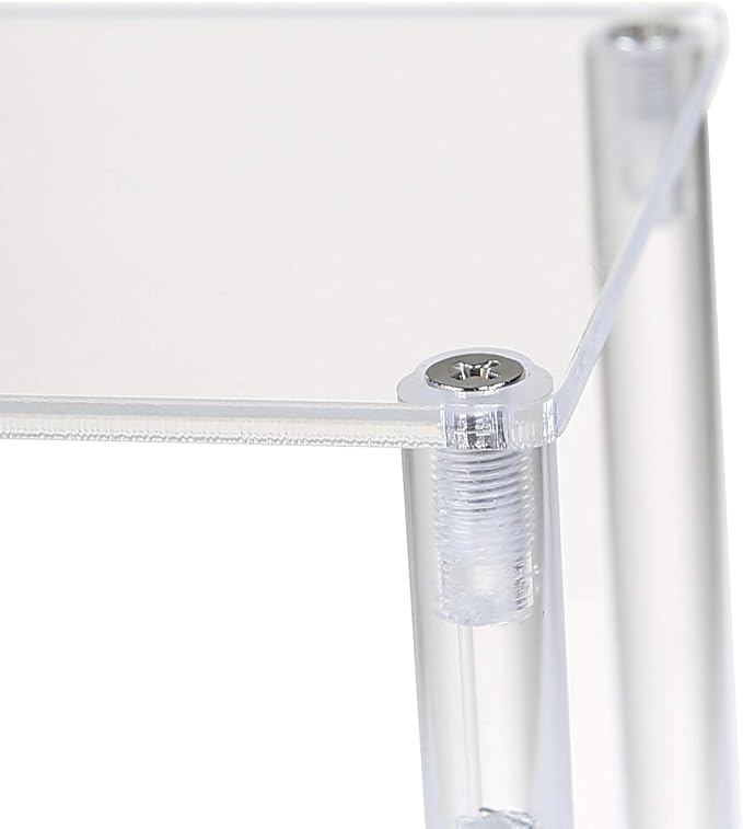 BYCY Acrylic Clear 2-Tier Riser Display Shelf - Image 7