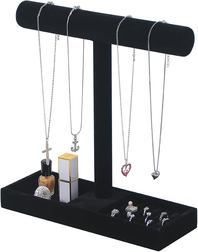 Multi-Use Jewelry Holder Stand, Necklace Bracelet Ring Organizer Stand by FocusOnJewelryDisplay