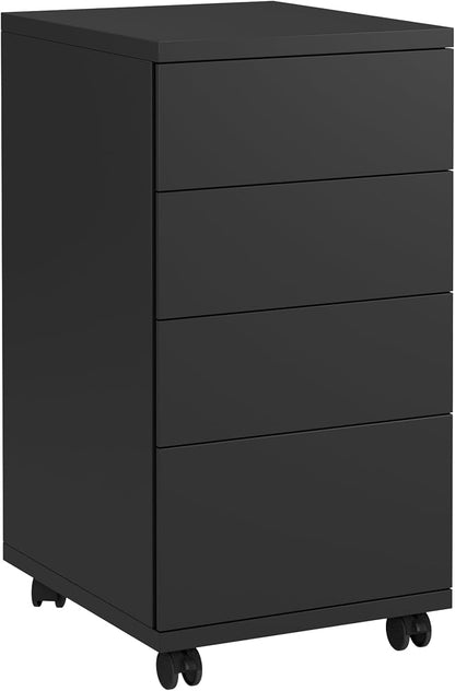 BOTLOG 4-Drawers Chest, Mobile Under Desk Drawer - Image 7