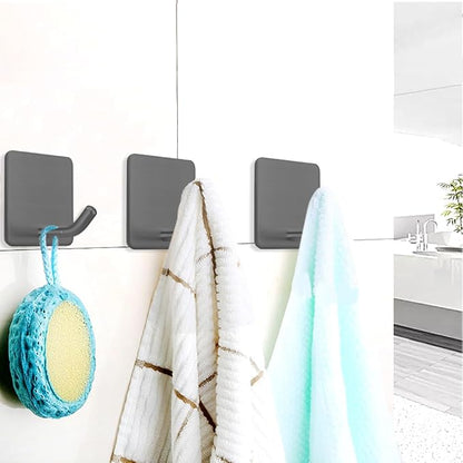 FOTYRIG Adhesive Towel Hooks Stick on Towel Hanger Wall Hooks Waterproof - Image 3
