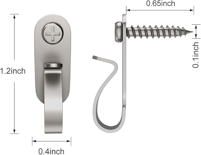 Light Hanger Hooks, Screw Hooks - Image 3