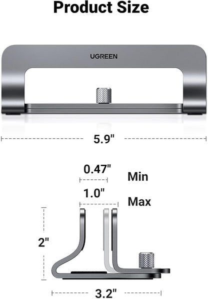 UGREEN Vertical Laptop Stand Holder - Image 7