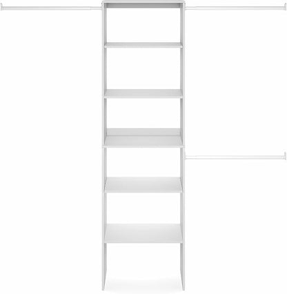Furinno FANO Closet Organizers and Storage, 5-Tier Wide Closet Storage Organizer - Image 6