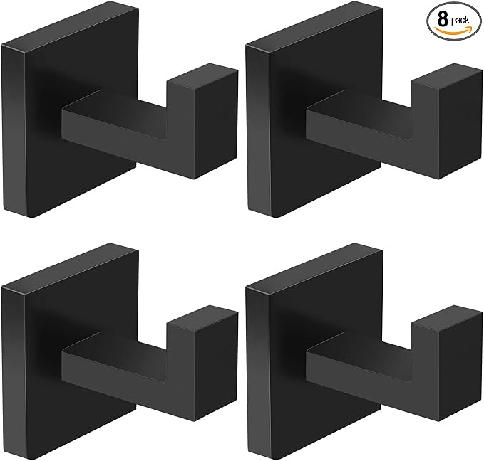 IBosins 8 Pack Towel Hooks Hand Towel Holder by IBosins