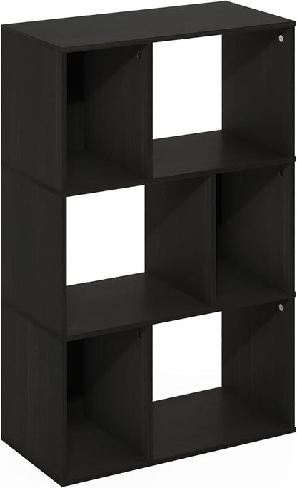 Furinno DALY Book Shelf, 6-Cube Bookshelf, Cube Storage Organizer Bookcase - Image 5
