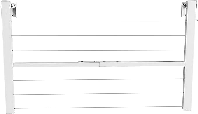Balcony and Wall Mounted Clothes Drying Rack Made of Aluminum Perfect - Image 3