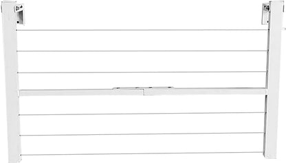2 in 1 Balcony and Wall Mounted Drying Rack – Aluminum Clothesline - Image 3