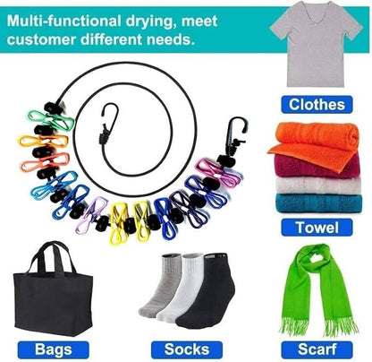 1 Pack Portable Clothesline - Image 4