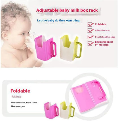 Children's Juice Box Holder, LIUHUIZEYU Telescopic Cupholder Juice Bag Holder - Image 6
