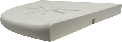 Tenedos Resin Decor 8 inch Corner Bathroom Shower Shelf Tile Flatback Wall - Image 7