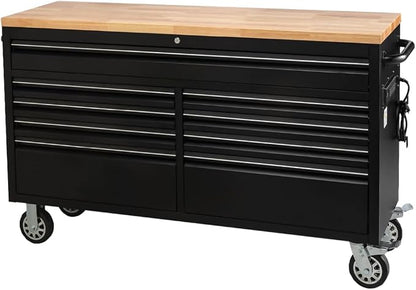 61-Inch Heavy-Duty Rolling Tool Chest & Mobile Workbench by GarveeTech