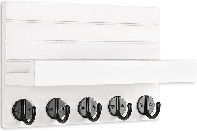 Lwenki Key Holder for Wall, Decorative Key and Mail Holder - Image 2