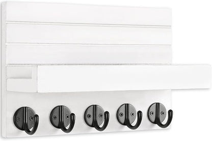 Lwenki Key Holder for Wall, Decorative Key and Mail Holder - Image 2