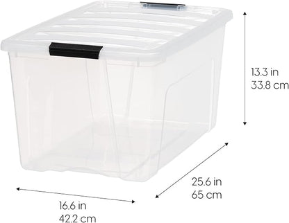 IRIS USA 2-Pack Storage Bins - Image 2