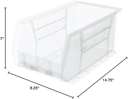 Akro-Mils 30240 AkroBins Plastic Storage Bins, Space-Saving Stackable Bins - Image 13