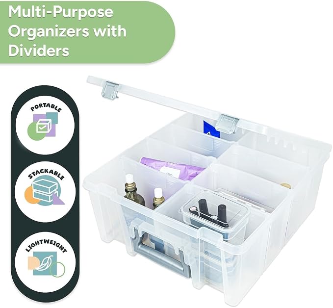 Best Kept Super Satchel Double Deep Compartment Box - Image 3