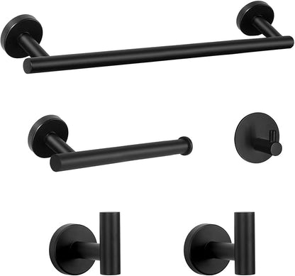 NearMoon Bathroom Hardware Set SUS 304 Thicken Stainless Steel-Towel Bar Set by NearMoon