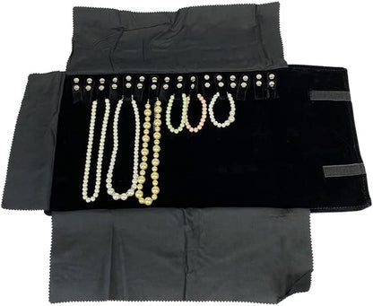 Velet Travel Jewelry Case Roll Bag Organizer - Image 5