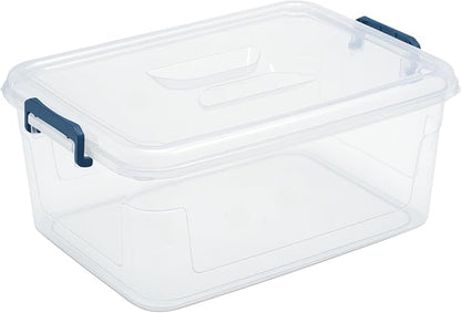 Plastic Storage Bins with Lids by Tribello