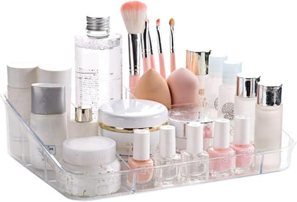 SUNFICON Makeup Tray Organizer Cosmetic Display Case Office Stationery Storage by SUNFICON