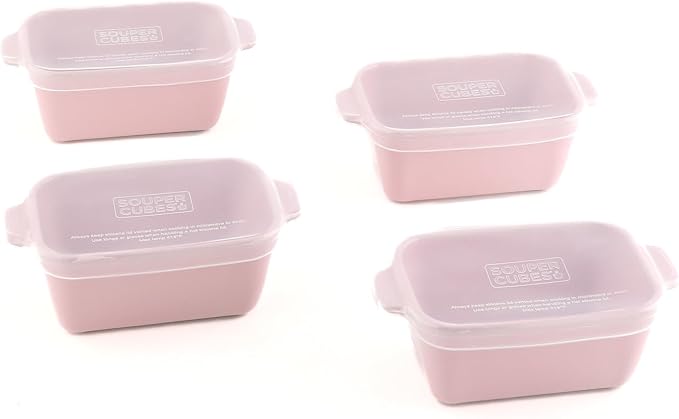 Souper Cubes Ceramic Baking Dishes 2.0-5" x 3" Small Casserole Dishes by SouperCubes%C2%AE