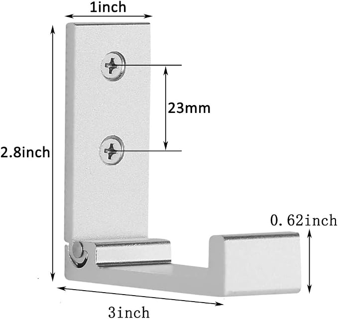 Folding Coat Hooks, Wall Hooks for Hanging Aluminum Alloy Cloth Hanger Coat - Image 6