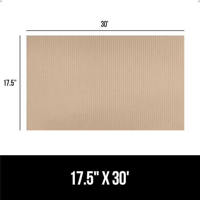 GORILLA GRIP DuraGuard Shelf Liner, 17.5x30 Non-Adhesive Cabinet Liners - Image 8