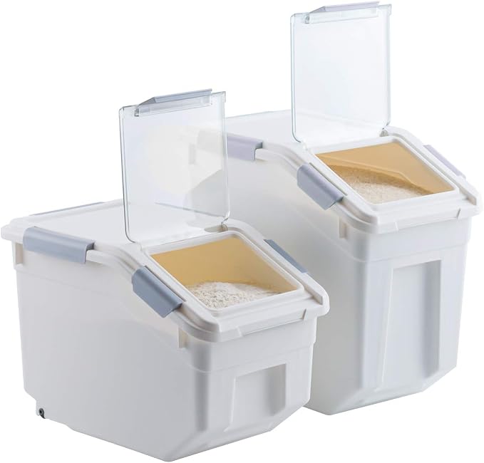 CITY BABY 2 Pack Airtight Flour Storage Container - Image 5