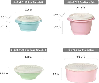 Tupperware Heritage Collection 36 Piece Food Storage Container Set in Vintage - Image 3