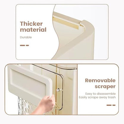 Hanging Kitchen Trash, Can Foldable Transparent Trash Can Kitchen Trash Can - Image 5