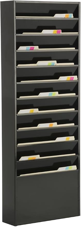 Displays2go File Folder Wall Rack - Image 2