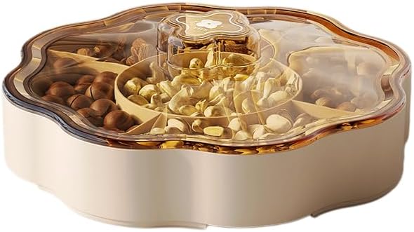 Covered compartment snack tray, suitable by Unknown