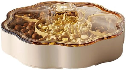 Covered compartment snack tray, suitable by Unknown
