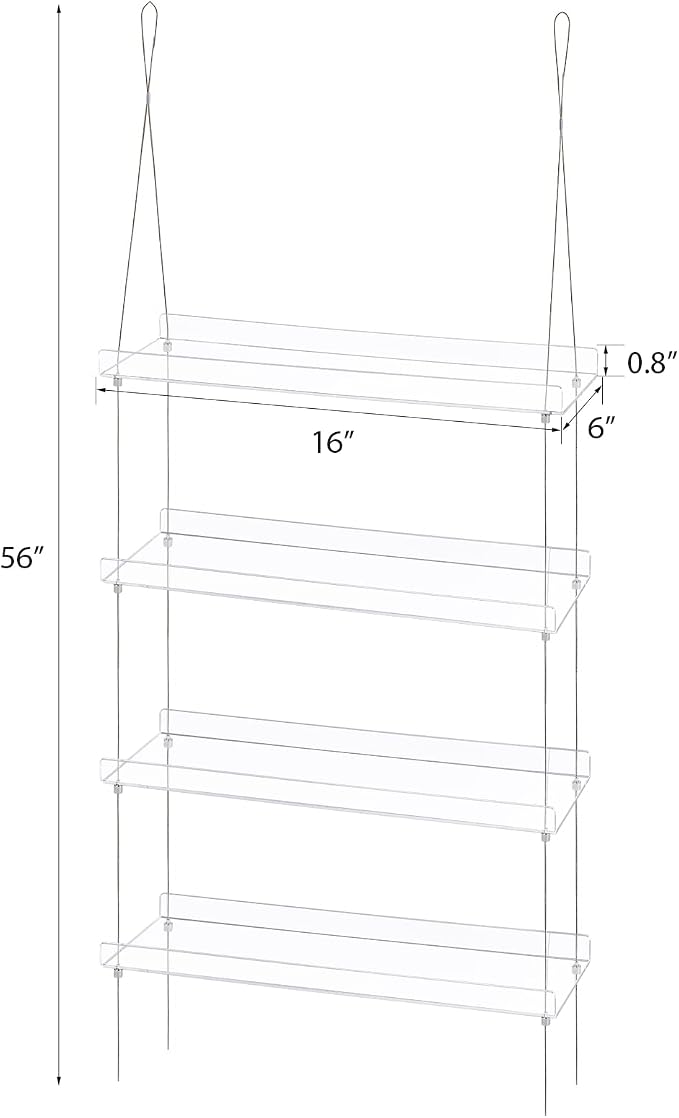 Sumerflos 4 Tier Acrylic Window Boxes Plant Shelves - Image 3