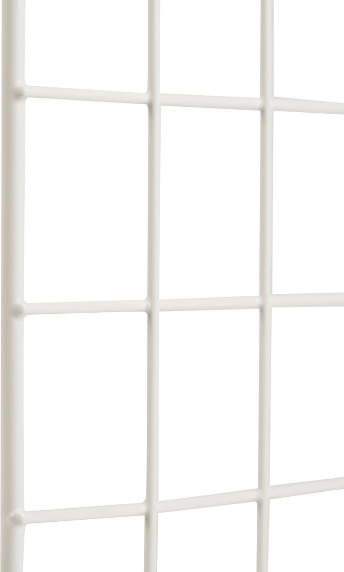 Amazon Basics 6 Cube Wire Grid Stackable Storage Shelves, 12.6 x 26 x 38 inches - Image 4