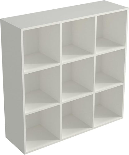 9-Cube Storage Shelf Bookcase - Image 7