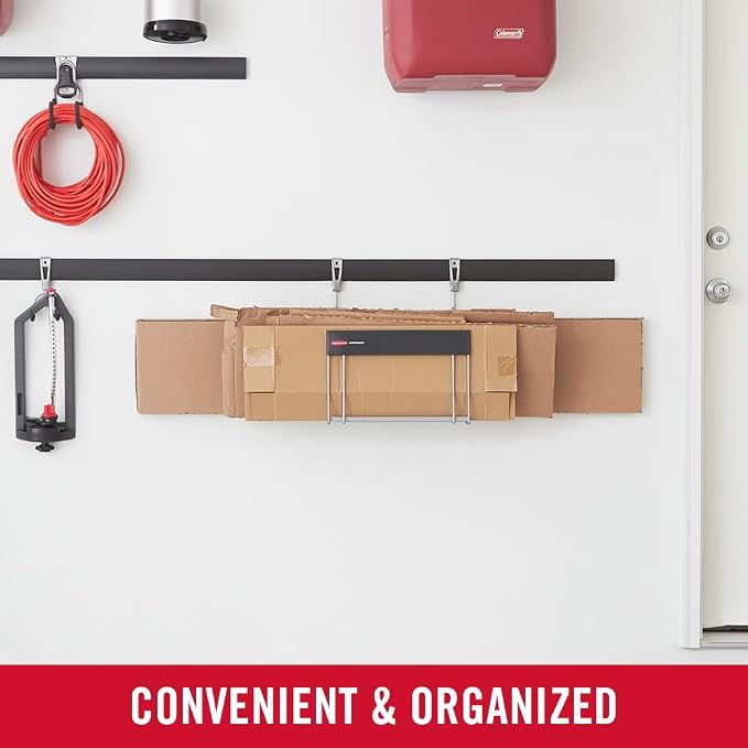 Rubbermaid Garage FastTrack Recycled Cardboard Holder, Wall Mounted Recycling - Image 4