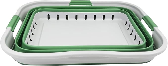 SAMMART 42L Collapsible Plastic Laundry Basket - Image 3