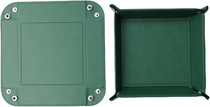 siduater Valet Tray Desktop Storage Organizer – Vegan Leather Catchall Tray - Image 2