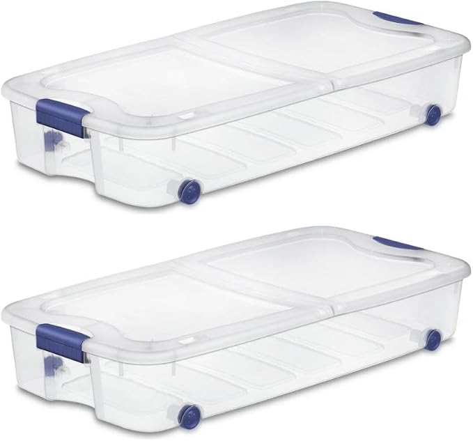 Under Bed Storage Bin 66 Quart by Unknown