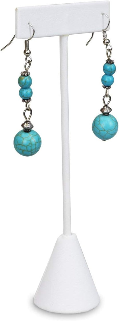Ikee Design 6 Pcs Set Premium T- Shape Style Earring Display Stand, Earring - Image 4