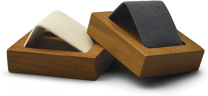Jewelry Tray Solid Wood Earrings Display Stand - Image 8