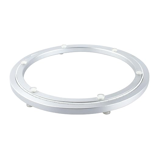 TamBee 12 Inch Mute Lazy Susan Bearing Base - 300lb Capacity Aluminum Heavy by TamBee