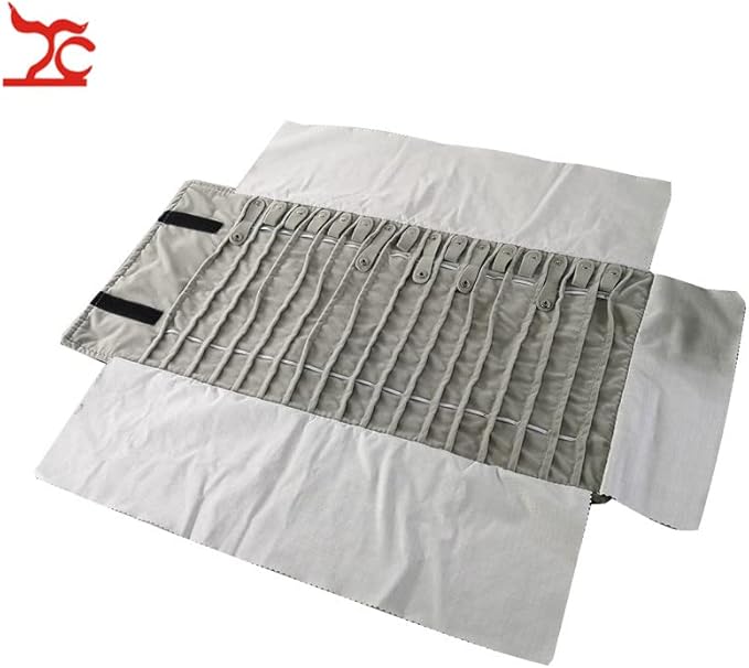 Portable Jewelry Roll Untangled Secure Necklace Travel Storage Bag Displays - Image 2