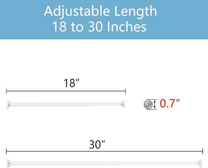 TYRON Small Thin Skinny Closet Rod - Image 5