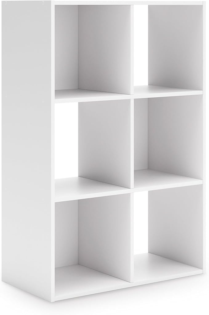 Signature Design by Ashley Onita Modern 3-Tier Floor Standing 6 Cube Organizer by SignatureDesignbyAshley